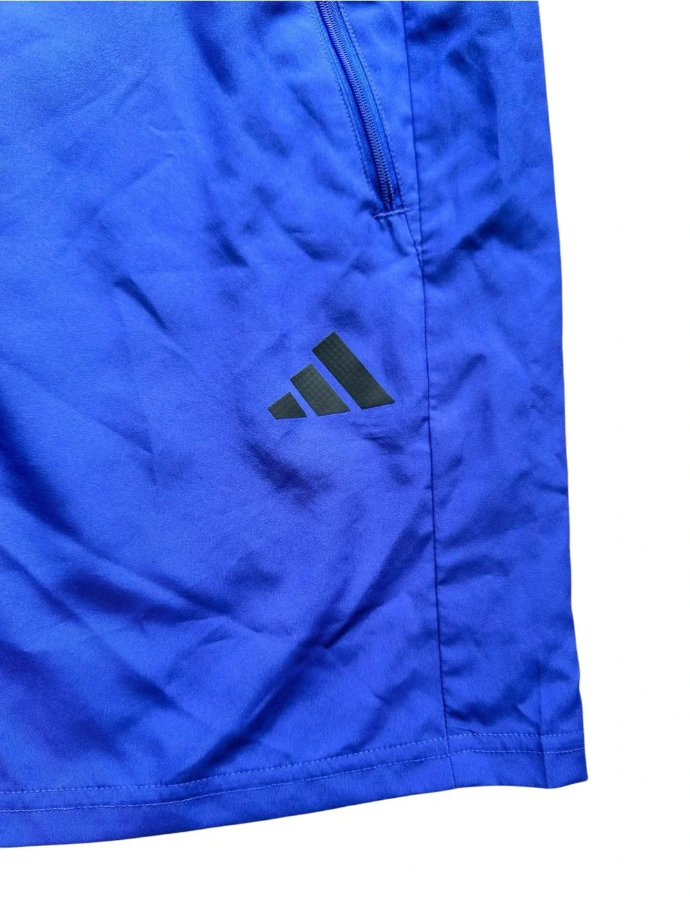 🆕Adidas Men’s Blue Essentials Active Athletic Gym Training Shorts